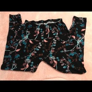 Floral leggings